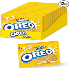 OREO Zelta kaste 12 x 176 g dubultā cepuma ar krējuma pildījumu