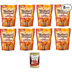 Werthers Original Caramel Popcorn Classic 8 x 140 g + Italian Gourmet Polpa di Pomodoro 400 g