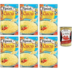 Tipiak Cous Cous 6 x 500 g + Italian Gourmet Polpa di Pomodoro 400 g skārda