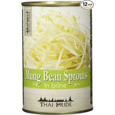 THAI PRIDE Mung pupiņu stādi ATG 220 g, 12 gab. (12 x 410 ml)