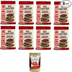 Fiorentini the Originals Mini Choco Corn tumšā šokolāde 8 x 60 g + Itālijas gardēžu polpa 400 g