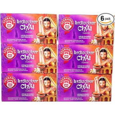 Teekanne Indian Chai 6 iepakojums (6 x 20 tējas maisiņi) 6 x 40g