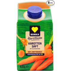 Edeka Herzstücke Burkānu sula ar ziedu medu 8 iepakojumi (8 x 0,5 l)