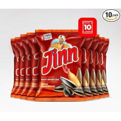 Saulespuķu sēklas Jinn/Dschin 300g x 10 (10, grauzdētas un nesālītas)