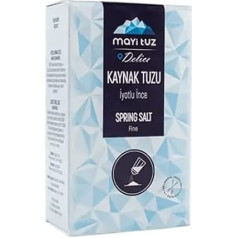 Mayi Salt - Natural Salt from Delice - Ground Table Salt 600 g (Added Iode) - Mayi Tuz - Organic Salt