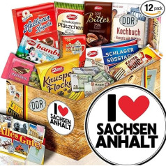 I Love Saxony-Anhalt/Ossi Chocolate/Saxony-Anhalt Dāvanu kaste