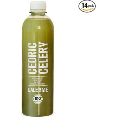 Kale and Me 14 dienu bioloģiskā seleriju terapija ar 14 pudelēm 500 ml seleriju sulas no reģionālās produkcijas bez piedevām, cenā ietilpst 3.50 € depozīts