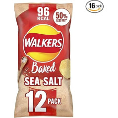 Walkers Backofen-Meersalz-Chips 12 x 22 g, Rot