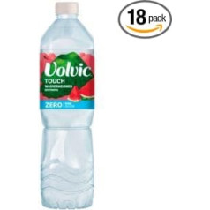 Volvic Touch Zero ūdens ar arbūza aromātu, 18 gab. iepakojums (18 x 0,75 L), vienreizlietojams