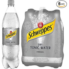 DPG Schweppes Dry Tonic Water 6 x 1,25 L