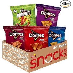 Doritos tortiljas čipsi, aromatizēti, 40 gab.