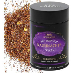 Hallingers Rauhnacht No. Seven - VII - Heavenly Tea as a Companion in the Rauhnächten (Tin) - Dāvana vasarā un kā lieliska grilēšanas dāvana | Apsveicam Jubilejas draudzības atjaunošana