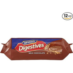 McVities Piena šokolāde Digestive, 12 x 266 g