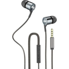 Audictus In-ear austiņas explorer 2.0 ar mikrofonu pelēkas krāsas