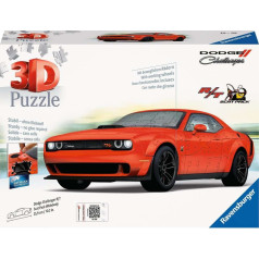 Puzzle 3d dodge challenger r/t scat pack widebod