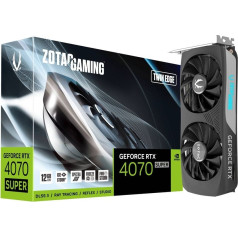 Grafiskā karte geforce rtx 4070 super twin edge 12gb gddrx6 192bit 3dp