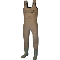 Shakespeare Sigma Waterproof Neoprene Waders with Stud Boots for Men and Women - for Wading, Fly Fishing, Hunting, Working in Mud