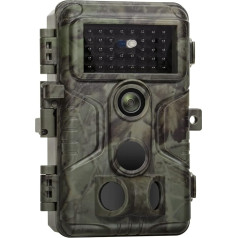 GardePro A3S Wildlife Camera 32MP 1296P H.264 Video Wildlife Camera with Clear 30M No Glow Infrared 0.1s Fast Trigger Night Vision Motion Sensor 120° Detection Angle IP66