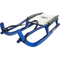 Vācu kamaniņas GL Leisure Sledge krāsainas ar nerūsējošā tērauda sliedēm, 105cm