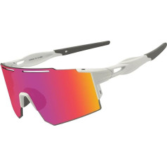 Eninedeuisou saulesbrilles vīriešiem, sievietēm, UV 400 aizsardzība. MTB sporta brilles āra sportam, riteņbraukšanai, braukšanai, skriešanai, golfam, beisbolam.