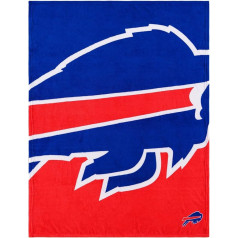 FOCO Buffalo Bills NFL Supreme Slumber Plush Throw Blanket - gabals