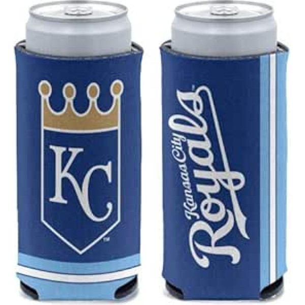 WinCraft MLB Kansas City Royals Slim Can Cooler, komandas krāsas, viens izmērs