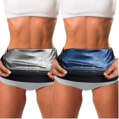 Pack of 2 Waist Trimmer sievietēm sviedri Wrap sviedri Waist Trainer sviedri vēders treniņu vēders vēders Wrap kultūrisms