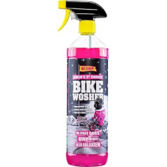 WOSHUP! Bike Wosher velosipēdu tīrīšanas līdzeklis - 1000 ml - XTRA ādas efekts - augstākās kvalitātes velosipēdu un e-velosipēdu tīrīšanas līdzeklis - bioloģiski noārdāms tīrīšanas aerosols (1 litrs)