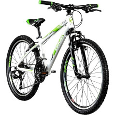 Galano jauniešu velosipēds 24 collas kalnu velosipēds no 130 cm 21 ātrumi G200 MTB