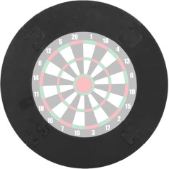 YiQinzcxg Round Dartboard Surround Wall Guard Noņemams sienas aizsargs Backboard Viegla uzstādīšana