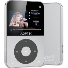 AGPTEK 64GB MP3 grotuvas 