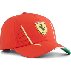 PUMA Scuderia Ferrari 2024 Team cepure Burns Red, viens izmērs, Burns Red