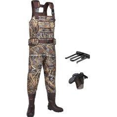 HISEA Hunting Waders Neoprene Waders for Men with 800g Insulated Boots Waterproof Neoprene Waders