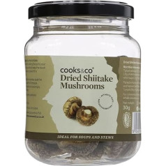 Cooks & Co - Savvaļas sēnes - Žāvētas sēnes Shii-Take - 30g