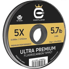 Cortland Ultra Premium fluorokarbona auklas