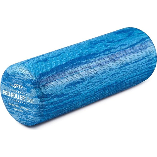 OPTP Pro-Roller Soft Density Foam Roller Izturīgs veltnis masāžai, stiepšanai, fitnesam, jogai un pilatesam