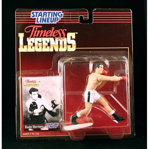 ROCKY MARCIANO / BOXING 1996 Timeless Legends Kenner Starta sastāvs un ekskluzīva kolekcijas tirdzniecības karte