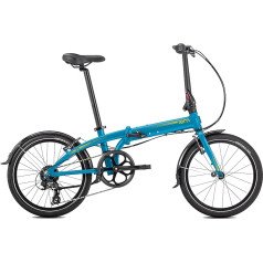 Tern Unisex velosipēds Link C8 MO saliekamais velosipēds zils 8 ātrumu 20 collu CB19PVCO08HM0YL23