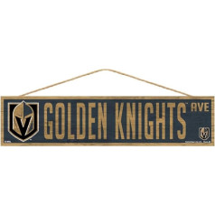 NHL Vegas Golden Knights uzrakstsDarba zīmējums, Komanda-Farbe, 4 x 17 cm