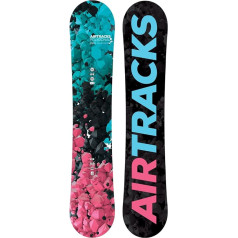 Airtracks Polygonal Sieviešu sniega dēlis Rocker All Mountain/Freestyle 138 144 148 148 154 / cm