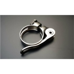 GBZIJIE Sēdekļa skava, kalnu ceļa velosipēdu ātrās atbrīvošanas sēdekļa statīva skava turētāja skava 31,8/34,9 mm