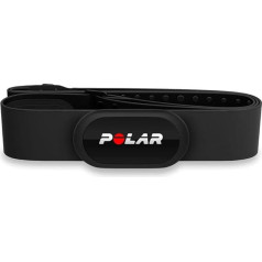 Polar H10 sirdsdarbības mērītājs, Unisex Bluetooth savienojums pieaugušajiem, melns, M / XXL