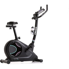 Zipro Flame Exercise Bike, Ergometrs Fitnesa velosipēdi, Magnētiskais velotrenažieris, Ergometrs Velosipēds līdz 150 kg, Iekštelpu velosipēds, Treniņu velosipēds mājai, Velosipēdu Ergometrs Wired