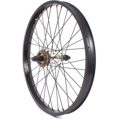 KHE BMX aizmugurējais alumīnija ritenis BIG400 36 caurumi 14 mm melns 16 zobu zobrats