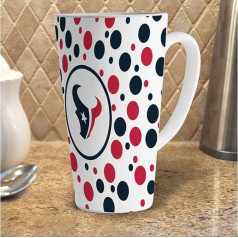 Memory Company NFL Houston Texans 473 ml weiß Latte Tasse