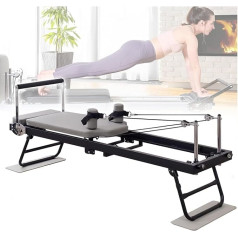 Pilates Reformer Pilates Reformer mašīna mājas lietošanai Pilates Reformer Pilates mašīna iesācējiem un pieredzējušiem lietotājiem