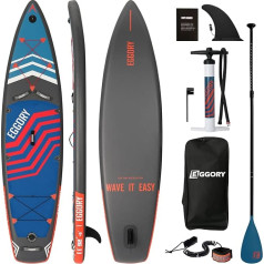 Didžiausia 200 kg SUP lenta irklentė Storas pripučiamas pripučiamas irklentės SUP lentos rinkinys sportui Irklavimo kuprinė Spool Leash Premium SUP lentos rinkinys 335 cm Surfboard SUP suaugusiųjų irklentė