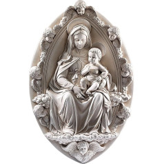 Design Toscano DB383045 Madonna and Child Wall Sculpture