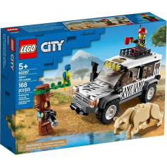 LEGO City Safari visureigis 60267 Visureigis, šaunus žaislas vaikams, naujas 2020 m. (168 vnt.)