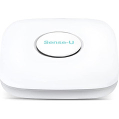 Sense-U bāzes stacija (2,4 GHz) - saderīga ar Sense-U bērnu tālruņiem un ļauj redzēt mazuļa datus no jebkuras vietas (bērnu monitors nav iekļauts komplektā).